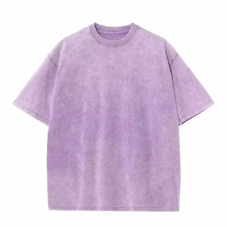 Oversized Faded Purple Tshirt